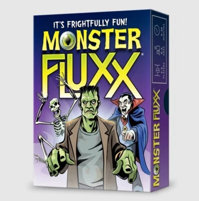 Monster Fluxx (Caja) Juego de Cartas Looney Labs Siempre Cambiante LOO 122 Halloween Foto 1 de 3