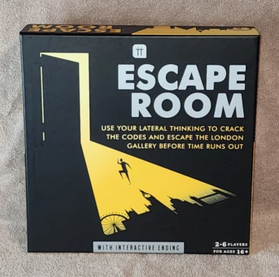 NEW SEALED Escape Room Game London Talking Tables NEW Age 16+ FREE SHIPPING! - Image 1 of 3