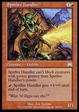 Magic the Gathering MTG Spitfire Handler (236) Onslaught   LP