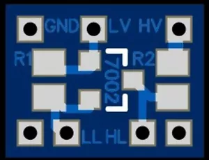 20X PCB für/for Pegelwandler/Level Shift (3.3/5V) WS2812B | ESP / Arduino - Bild 1 von 4