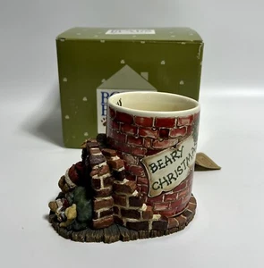 Boyds Bears Mug & COASTER SET ~S.C. KRINGLBEAR...BEARY CHRISTMAS~ STYLE #390528 - Picture 1 of 14