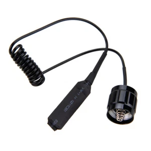 501B 501 LED Torch Tactical Flashlight Noiseless Remote Pressure Tail Switch - Picture 1 of 7
