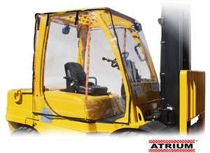 Atrium Full Forklift Cab Enclosure Cover Clear Fits 12000 to 20000 LBS. X.Large - Bild 1 von 5