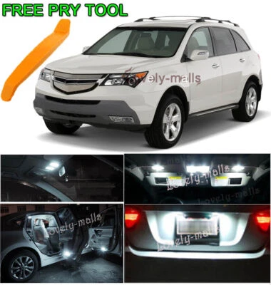 Kit de paquete LED interiores de luces de mapa/cúpula blancas de 21 piezas para Acura MDX 2007-2009  Foto 1 de 4