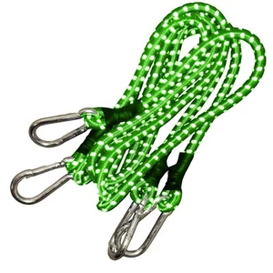 30 pulgadas. Mosquetón elástico verde 24pk - elástico redondo, reflectante, correas - Imagen 1 de 2