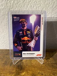 2020 Topps Now Formula 1 Max Verstappen #23 - Picture 1 of 2