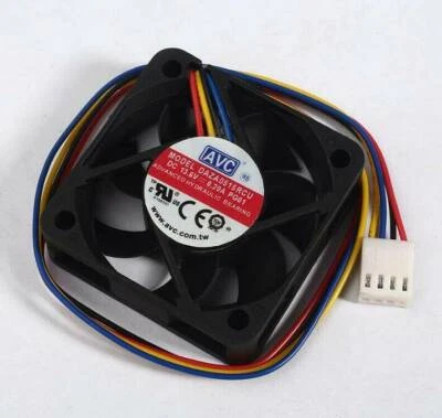 For AVC DAZA0515RCU DC13.6V 0.20A 50*50*15mm Waterproof Silent Cooling Fan 4wire - Image 1 of 4