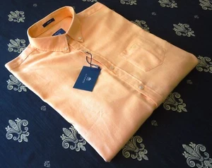 GANT size XL Golden Leaf Men's Casual Shirts Orange NEW - Picture 1 of 12