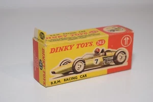 A48 1:43 DINKY TOYS 243 BRM B.R.M. AUTO DA CORSA SCATOLA VUOTA ORIGINALE QUAS... - Foto 1 di 9