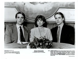 Dead Ringers 1988 B&W 8x10 Movie Photo Jeremy Irons & Genevieve Bujold (A2) - Picture 1 of 1