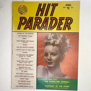Hit Parader Songs Magazine Janet Blair Dancing in the Dark Inspector General - Picture 1 of 2