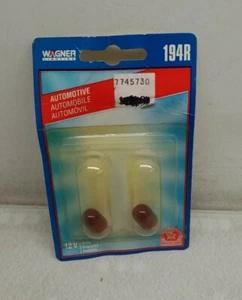 194R Wagner Automotive Panel Bulb 12V Quantity 2 Bulbs BP194R Wagner - Picture 1 of 3