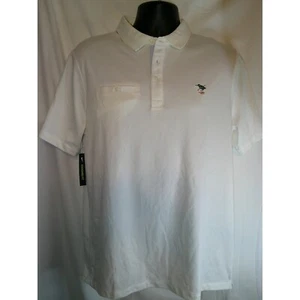 Nike Dri-FIT Golf Polo Shirt "The Creek" Michigan State Univ White Mens M NWT - Picture 1 of 5