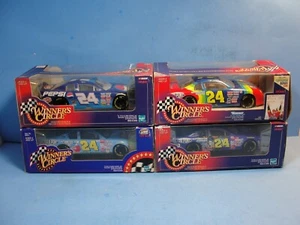 (4) Jeff Gordon DuPont 1:24 NASCAR Diecast Cars Winners Circle Superman Snoopy - Picture 1 of 6