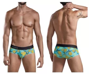 Clever 1687 Lemons Briefs Color Blue - Picture 1 of 10