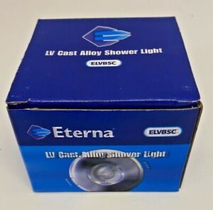 5 Externa 85mm Chrome GU5.3 Recessed Shower Ceiling Spot IP65 Downlight Lights 