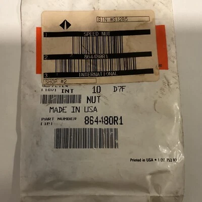 TUERCA DE VELOCIDAD DE MOLDEO NAVISTAR INTERNATIONAL Foto 1 de 2