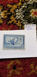 USA 1934 $1 Duck Hunting Stamp Scott#RW1 Rare Find IDbt301. - Picture 1 of 4