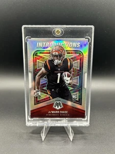 🔥 2021 Panini Mosaic Ja'Marr Chase Silver Prizm Introductions RC 🔥 - Picture 1 of 3