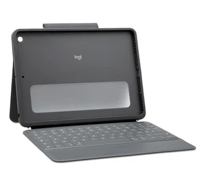 Logitech Tastatur Slim Folio - für iPad (7. 8. u. 9. Gen) - Französisch (AWERTY) - Bild 1 von 4