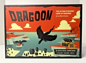 DRAGOON: Action Strategy Game, Premium Edition w/ 50+ Metal Pieces, COMPLETE - Picture 1 of 22