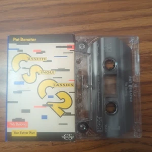 Pat Benatar We Belong b/w You Better Run 1990 Cassette Single Tape  - Picture 1 of 3