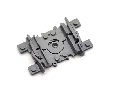 Lot de 10 rails flexibles gris pour train ou tramway Lego (neufs) - Photo 1/2