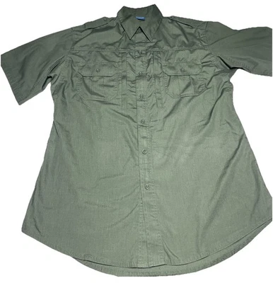 Propper Tactical Short Sleeve Ripstop Shirt Men’s Medium Military Green - Image 1 of 4