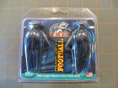 2 nuevas plantillas de fútbol Jewel de cubierta pesada - 5/8 onzas - negro azul flash Foto 1 de 2