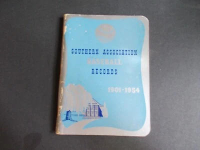 Southern Association Baseball Records Book 1901-1954 - Image 1 of 2