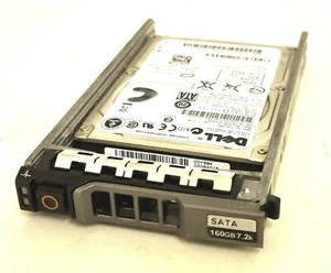 Dell MHZ2160BK G2 CA07096-B78500DL 160GB 2,5" SATA HDD mit Server Caddy - Bild 1 von 4