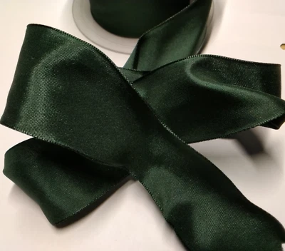 Band grün 35 mm mit Draht 2 m B1299040400 - Bild 1 von 2