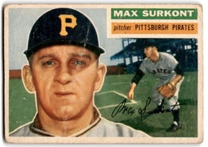 1956 Topps Max Surkont Pittsburgh Pirates #209 - Picture 1 of 2