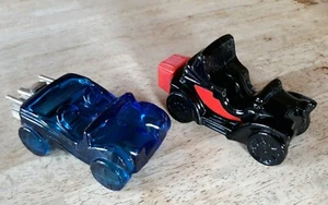 Avon Blue Sports Rally Car Black & Red Electric Charger Full Bottles Lot of 2 - Picture 1 of 6