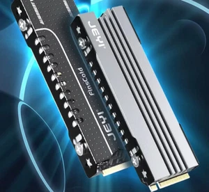 Jeyi M.2 NVMe SSD Heatsink with Thermal Pads for Motherboard ITX PS5 - Picture 1 of 3