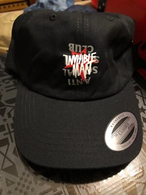 Anti Social Social Club x Invisible Man Black/White/Red Hat [ASSC] Authentic - Image 1 of 4