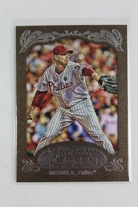 2012 Topps Gypsy Queen Roy Halladay #10 Bronze Framed Philadelphia Phillies - Picture 1 of 2