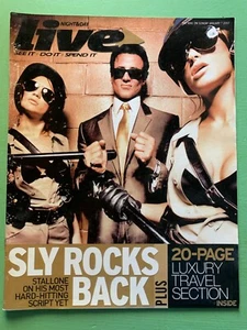LIVE mag 7-Jan-2007 SYLVESTER STALLONE Amanda Holden Mike Tindall James Morrison - Picture 1 of 2