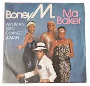 BONEY M - A WOMAN CAN CHANGE A MAN - 45 GIRI ORIGINALE 1977 - Foto 1 di 5