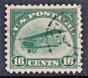 USED US #C2 AIRMAIL WITH SUPERB CENTERING CV$35.00 - Picture 1 of 2