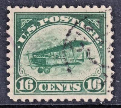 USED US #C2 AIRMAIL WITH SUPERB CENTERING CV$35.00 - Image 1 of 2