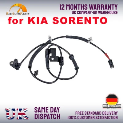 for KIA SORENTO MK2 XM 2.0 2.2 CRDI 2.4 CVVT ABS SPEED SENSOR 2009-ON FRONT LEFT - Image 1 of 4