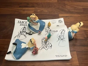 Disney Alice im Wunderland 50th Year Model Figural Sheet limited #1312 Damaged - Bild 1 von 16