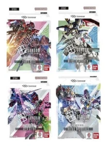 GUNDAM TCG 4x Starter Deck ST01 ST02 ST03 ST04 - ENGLISH - Foto 1 di 1