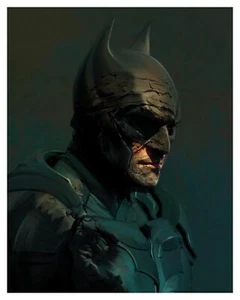 "THE DARK KNIGHT" by Mark Chilcott | BottleNeckGallery Poster NEW - Picture 1 of 1