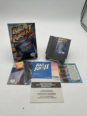 Rad Racer II 2 (Nintendo Entertainment System, 1990) Complete CIB W/ Poster - Image 1 of 4