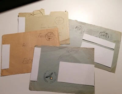 Feldpost Speziell: Stempel: Heeresfeuerwerkerschule Berlin - Konvolut 1943 1944 - Bild 1 von 4