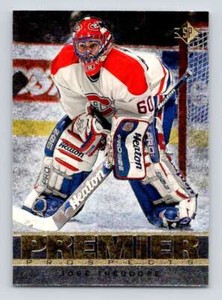 1996-97 SP Hockey #174 Jose Theodore  Montreal Canadiens V91103