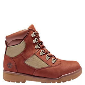 Timberland Juniors' 6" Field Boots (GS) NEW AUTHENTIC Rust A222Z V17