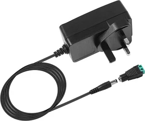 LE 12V 2A Power Supply for LED Strip Lights, AC 100-240V Mains to DC 12V Convert - Picture 1 of 7